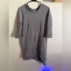 Free People Beach Gray Casual Sweater Dress